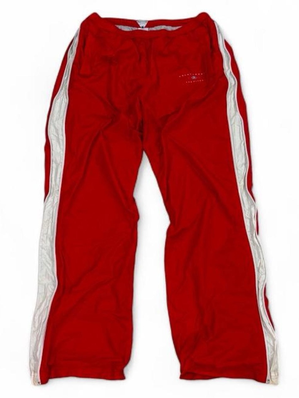 Rare Abercrombie Y2K Track Pants Gym Issue full zipper leg with panel